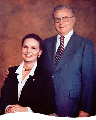 portrait of Dean & Margaret Lesher